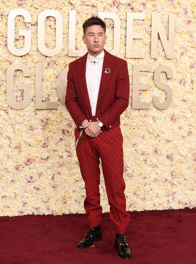 Barry Keoghan em Louis Vuitton.