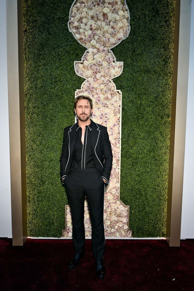 Ryan Gosling em Gucci.