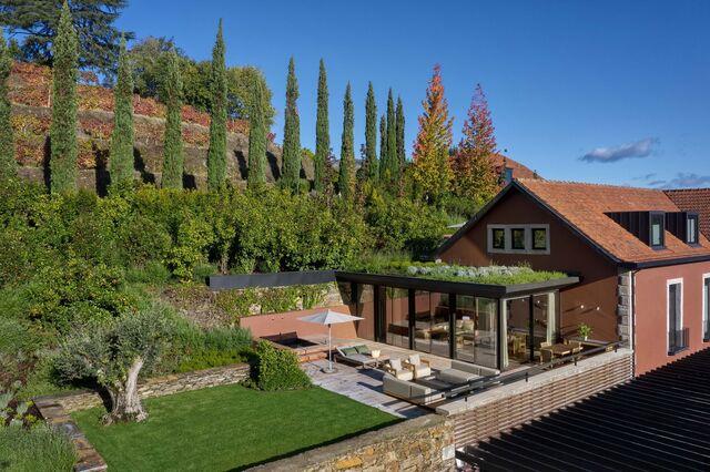 Vista exterior da Vineyard Garden Suite