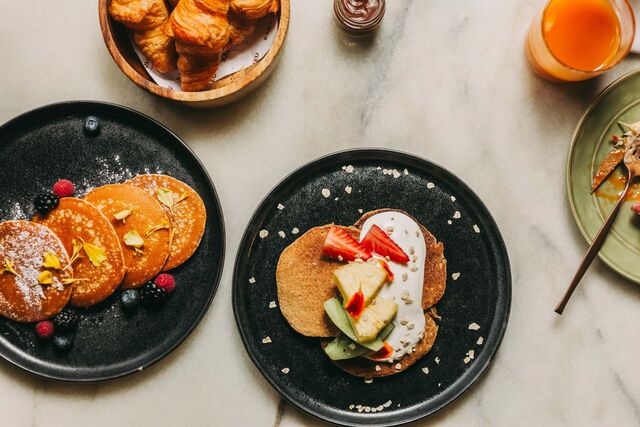 Uma carta variada de comfort food.