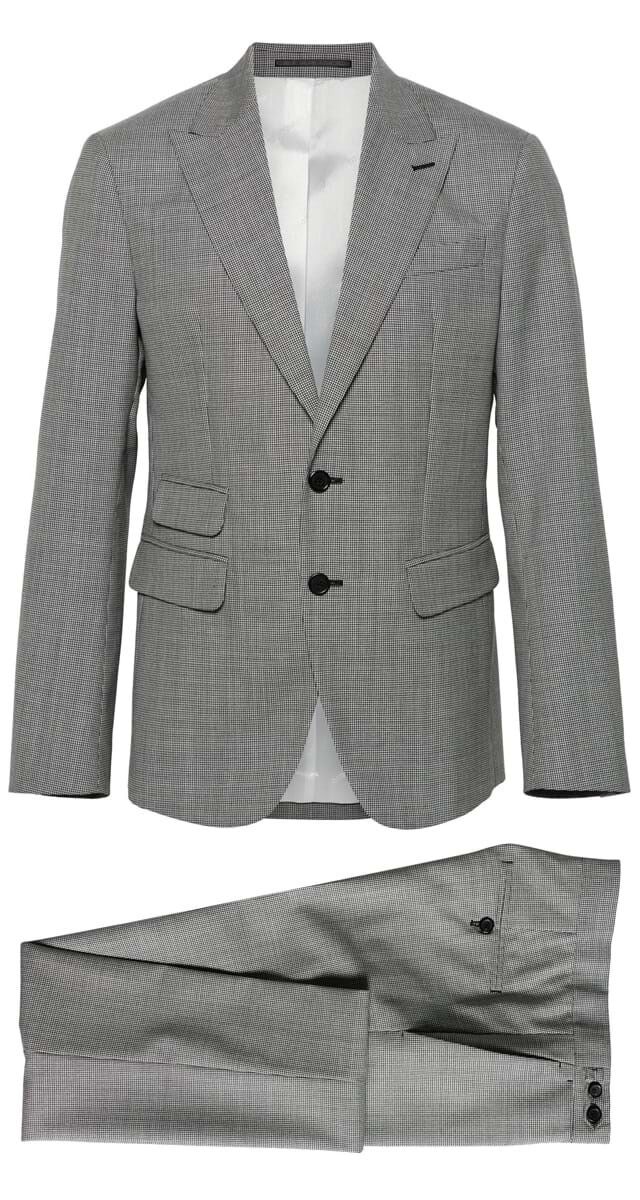 Fato em  lã, €1490, DSquared2.