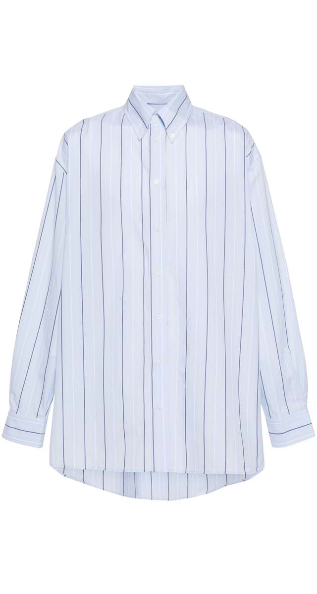 Camisa em algodão estampado, €629, Marni.