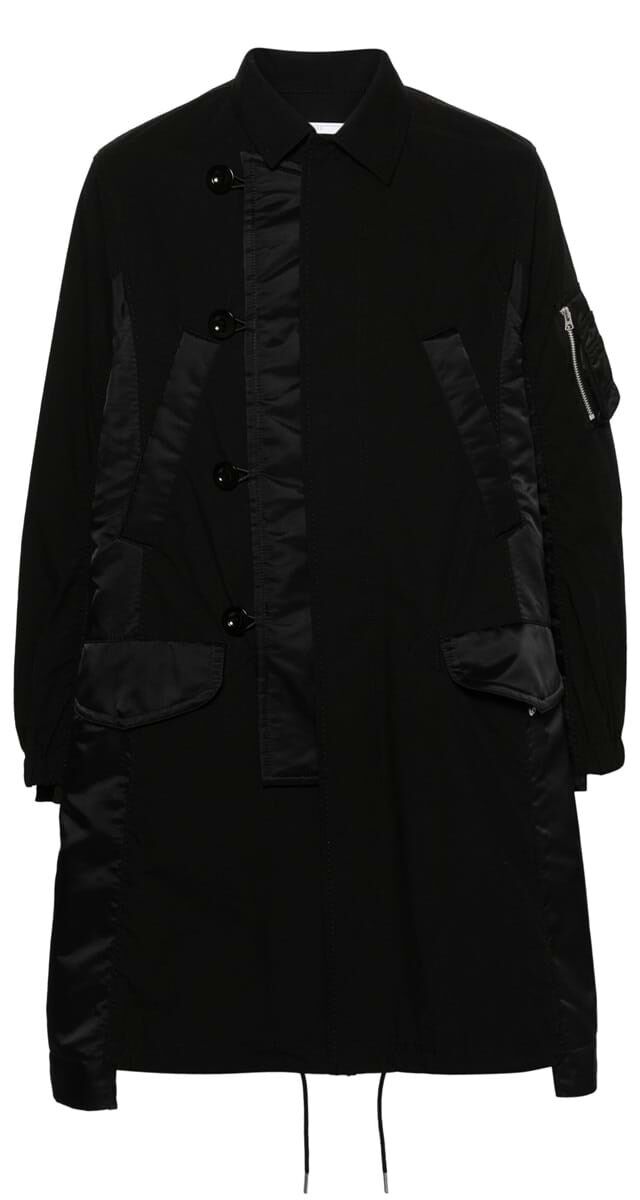 Casaco em algodão, €1135, Sacai.