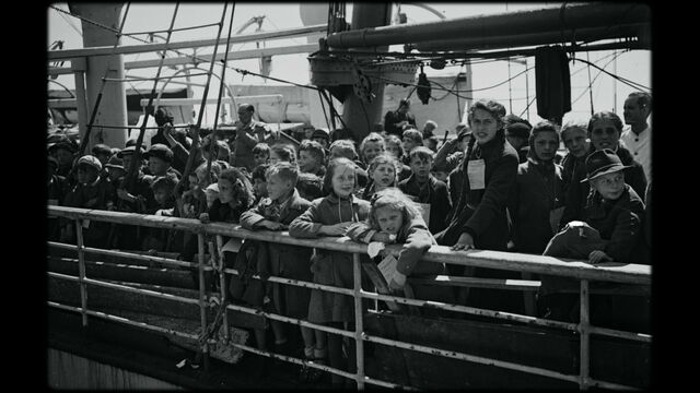 A viagem foi longa e difícil: primeiro de comboio e depois de barco
