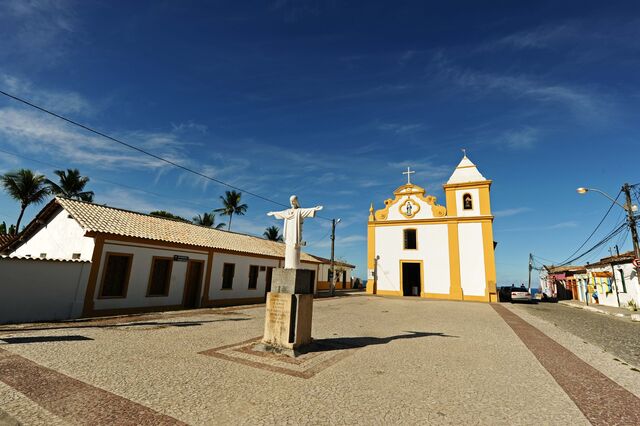 Arraial d'Ajuda, no Brasil