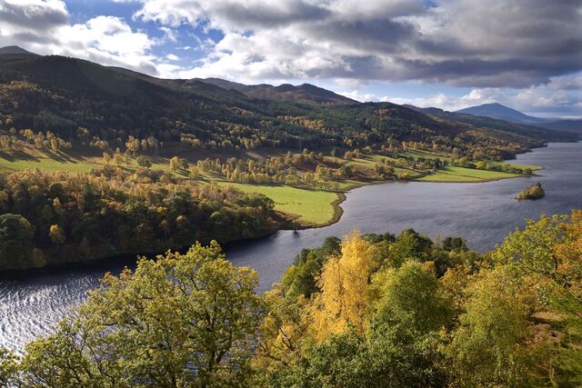 Região de Perthshire, na Escócia