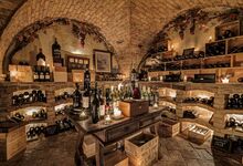 Um jantar na Cave de Vinhos do Vila Vita Parc