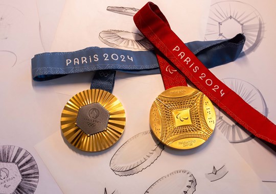 Chaumet cria medalhas especiais para os jogos Olímpicos e Paralímpicos Paris 2024