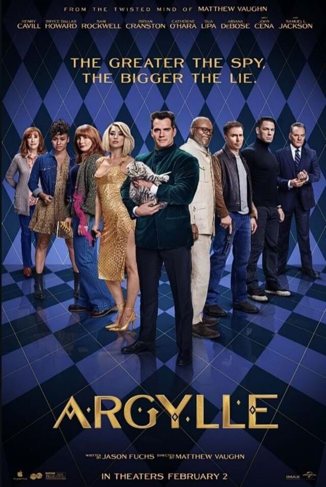 Argylle, um filme coberto de estrelas de uma ponta à outra