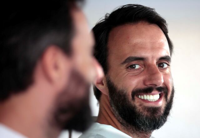 Durante uma conferência em Monte Carlo, Mónaco, 2015.