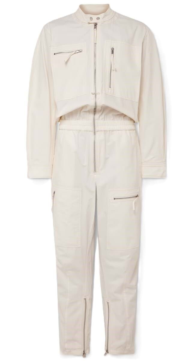 Macacão em algodão, €590, Isabel Marant.