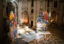 Panteão Nacional recebe instalação do artista ARYZ