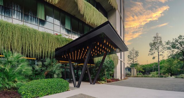 A entrada do The Reserve.
