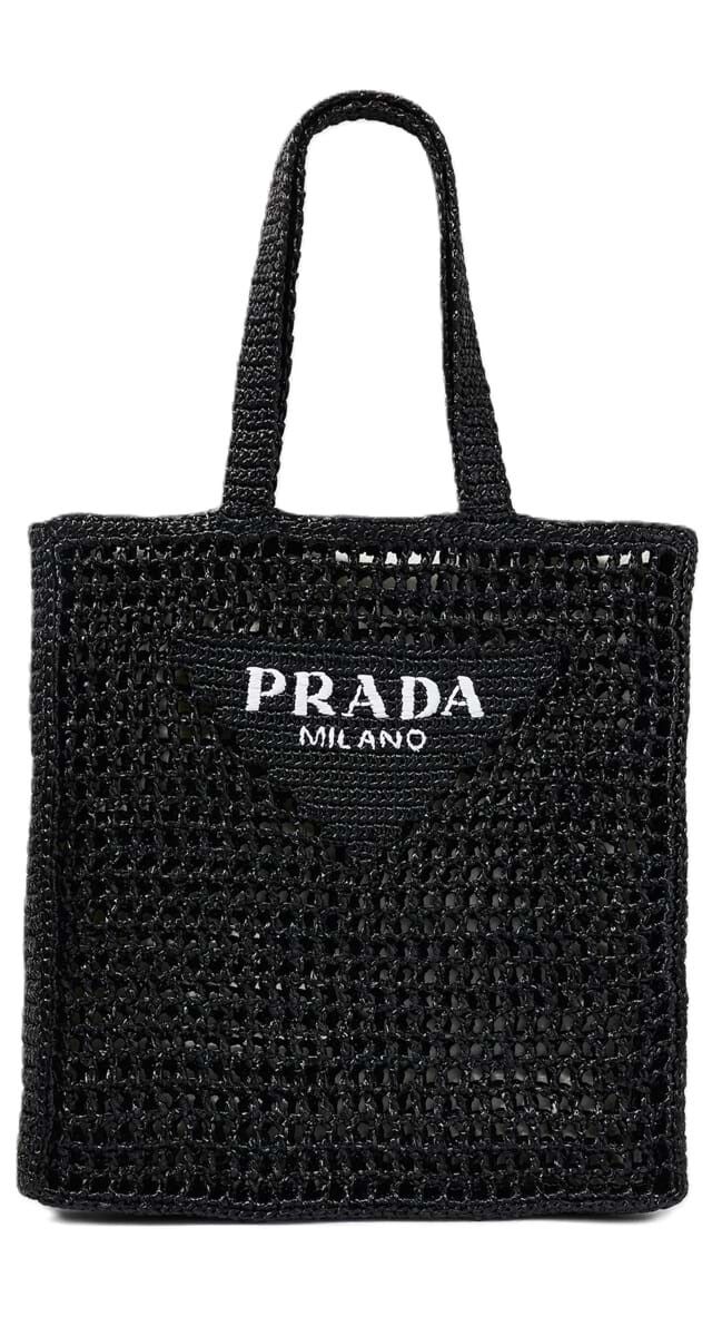 Saco em crochet, €1550, Prada