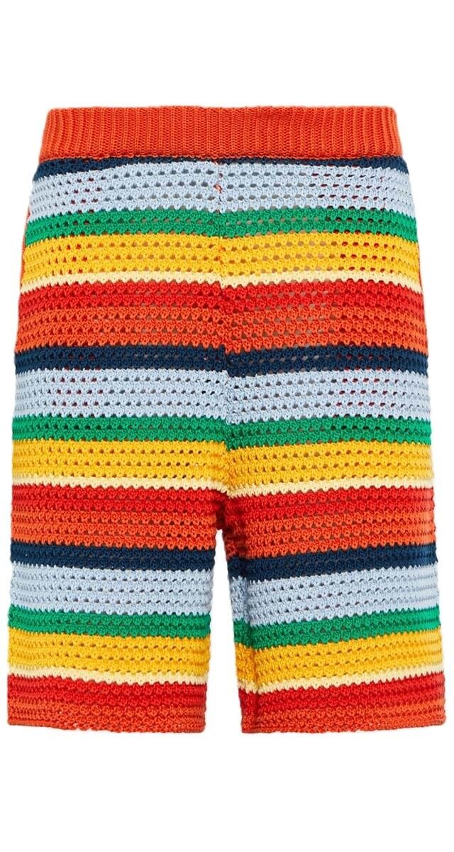 Calções em crochet de algodão, €650, Marni.