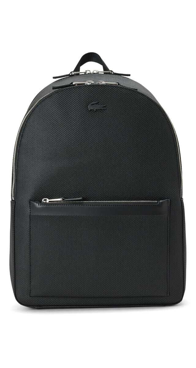 Mochila Chantaco em pele, €478, Lacoste.