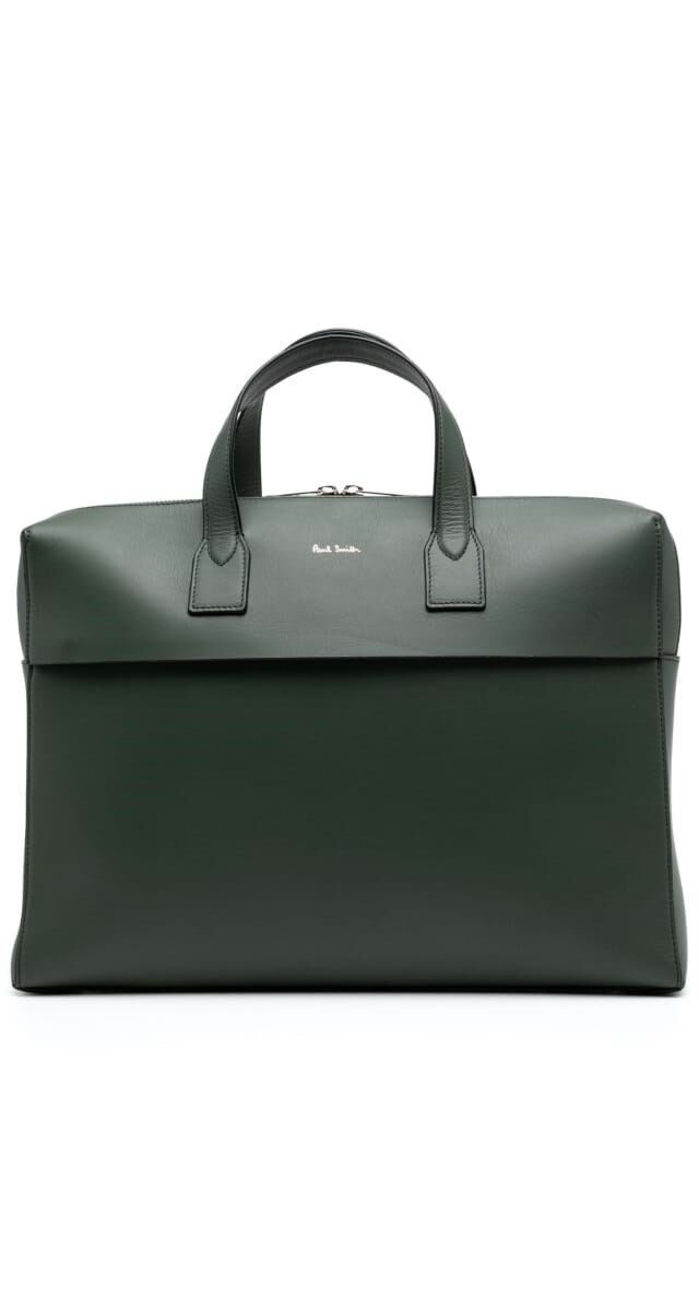 Pasta em pele, €665, Paul Smith.