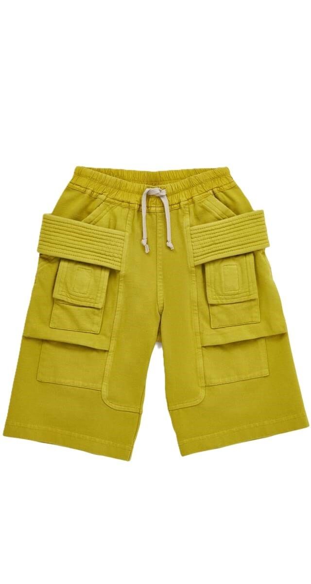 Calções em algodão, €465, Rick Owens.