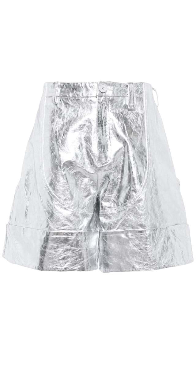 Calções em pele, €1500, Simone Rocha.