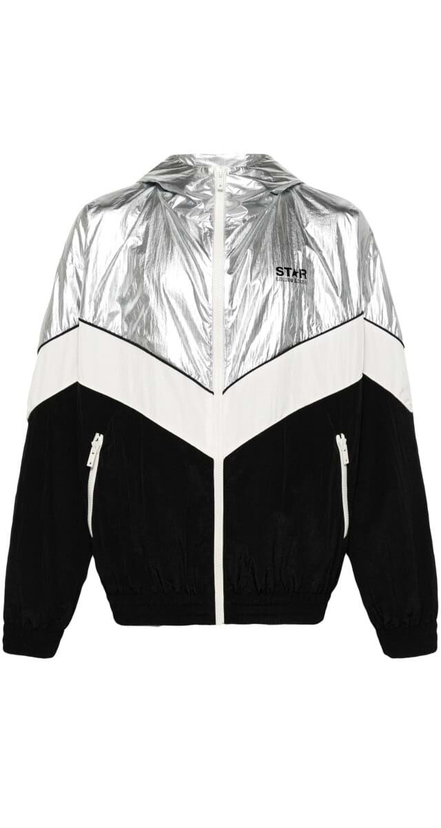 Blusão corta-vento, €570, Golden Goose.