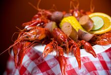 Este festival é dedicado ao lagostim e a outros peixes de rio