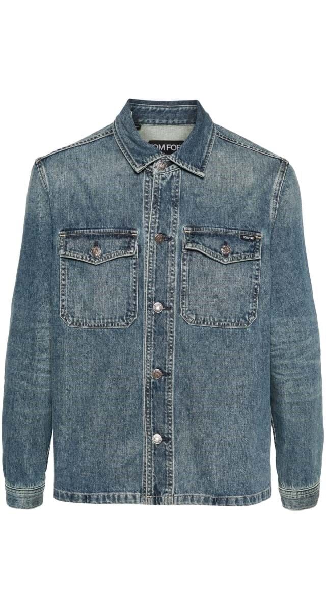 Casaco em ganga, €1890, Tom Ford.