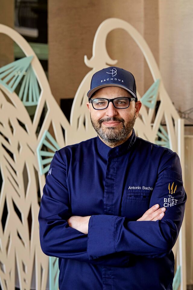 Antonio Bachour, aclamado como o melhor chef pasteleiro do mundo em 2018 e 2022 pelos Best Chef Awards.