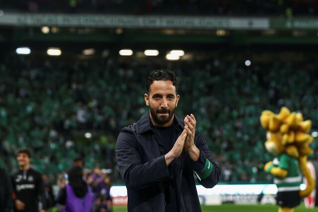 Ruben Amorim no Sporting - Benfica. A 6 de abril.