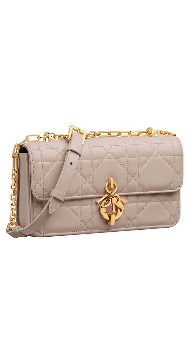 Carteira Miss Dior East West em pele, Dior.