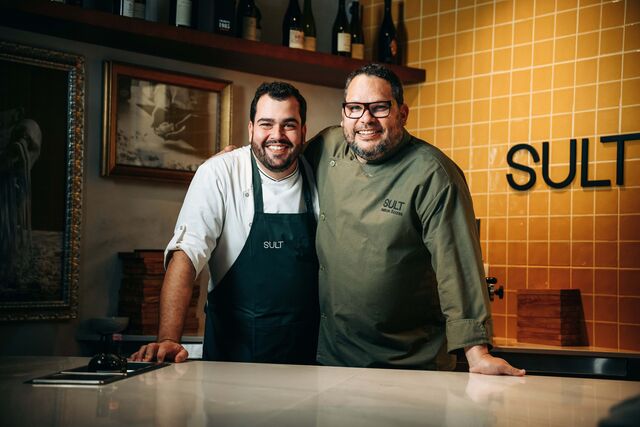 Breno Naar e Nelson Soares, os chefs do Sult