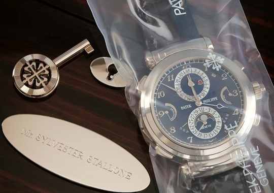 Patek Philippe raro de Stallone vai a leilão