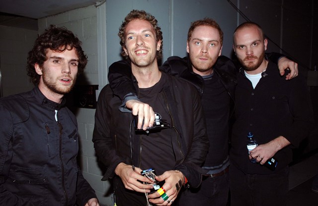 Coldplay nos MTV Video Music Awards em 2005, no Altice Arena (antes, Pavilhão Atlântico).