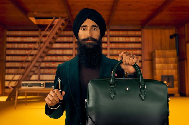 Ator e designer indiano-americano Waris Ahluwalia