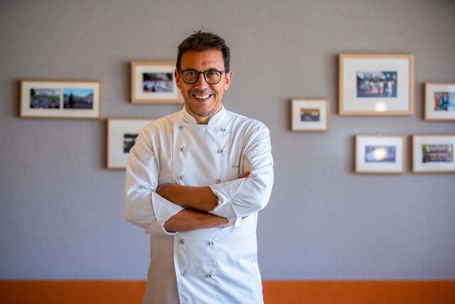 Chef Francis Paniego, do restaurante El Portal de Echaurren.