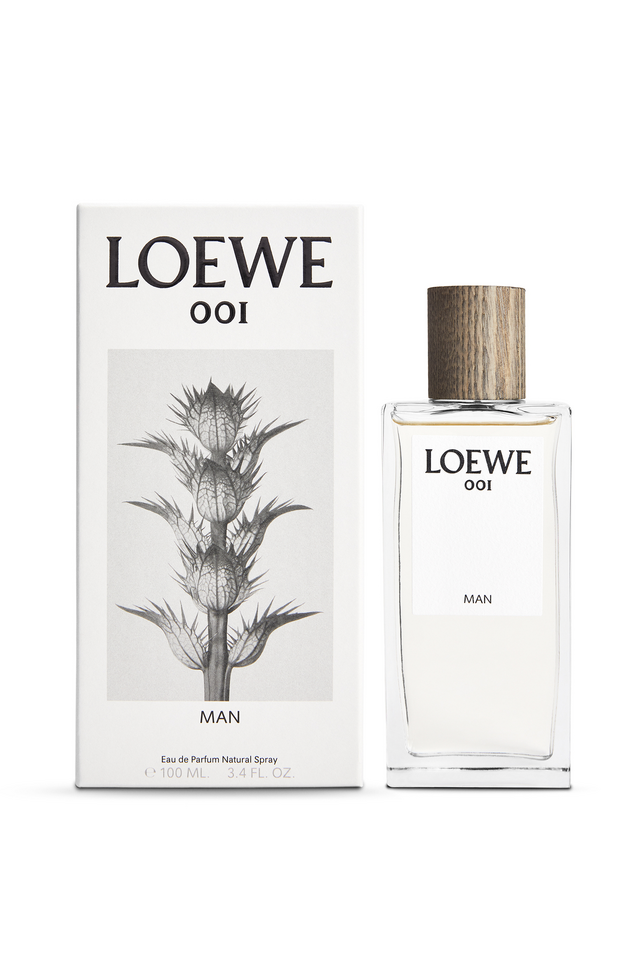 Eau de parfum  001, 100ml, €148, Loewe.