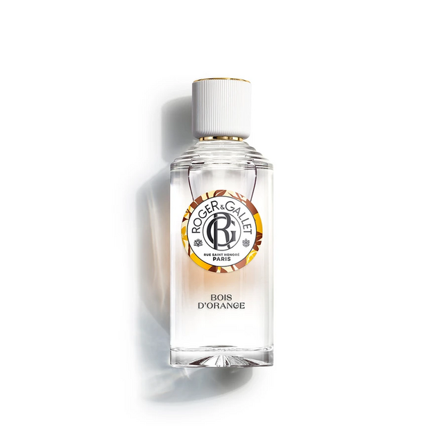 Água perfumada e de bem-estar Bois D'Orange, 100 ml, €39,90, Roger & Gallet.