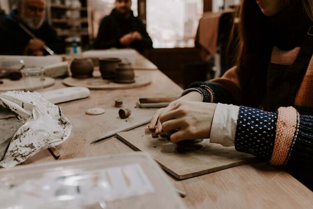 Os ateliers.
