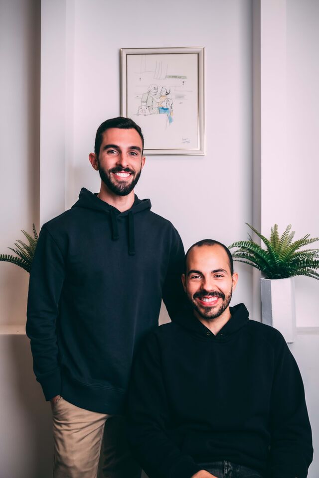 Gustavo Grilo e Pedro Mourarias