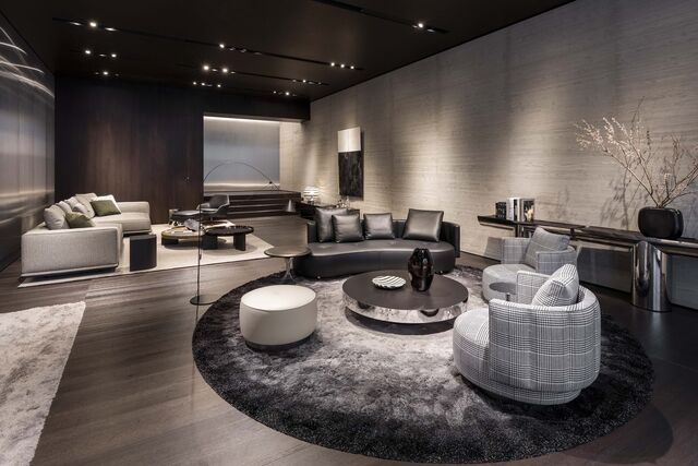 Minotti Kobe by Sukeno, concebido e desenvolvido pelo Minotti Studio.