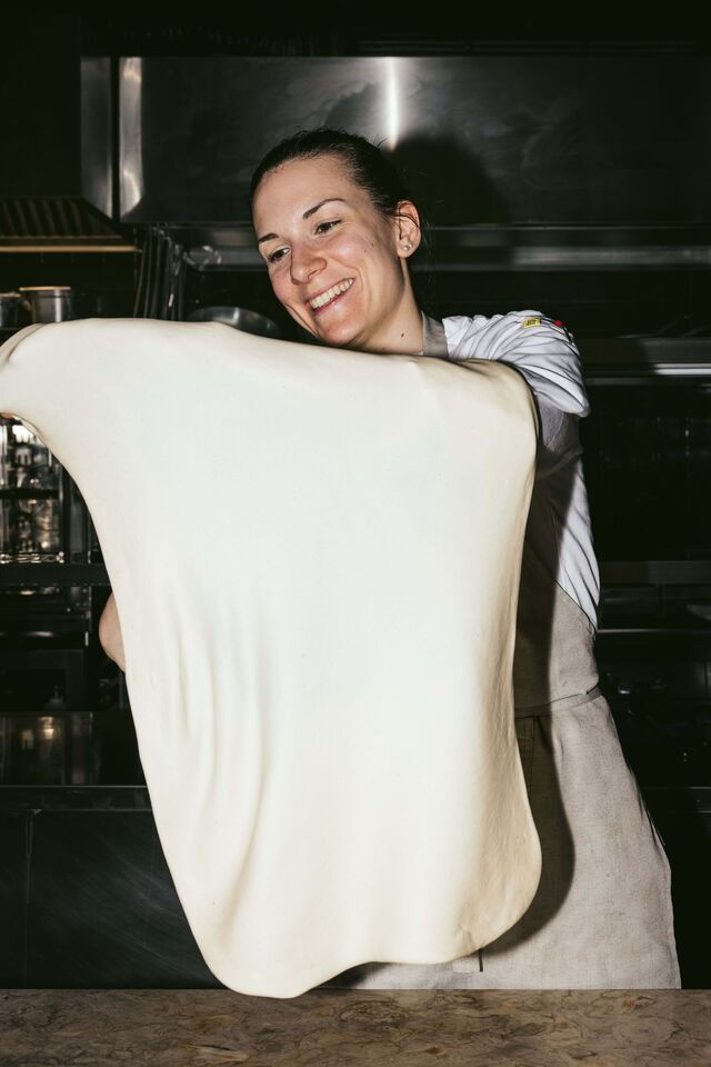 Chef pasteleira Silvia Traina