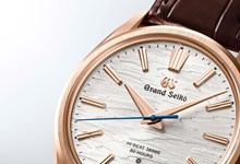 Grand Seiko lança uma edição limitada em ouro rosa 18 quilates