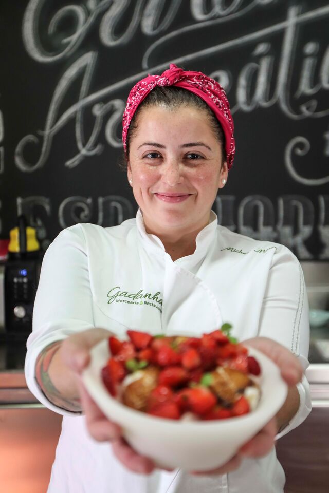 Michele Marques, chef do restaurante da Mercearia Gadanha
