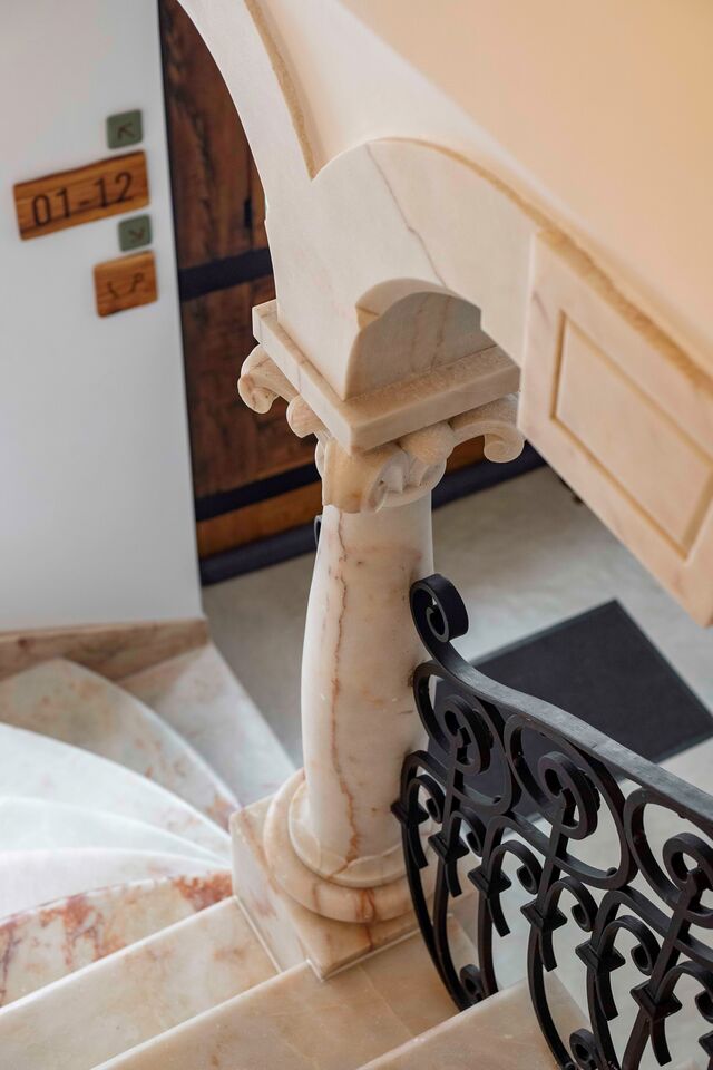 Detalhe da escadaria