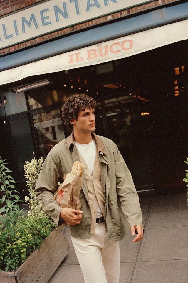 Kiko Henriques na campanha da Zara Men nas ruas de Nova Iorque