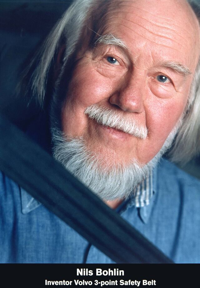 Nils Bohlin em 1999.