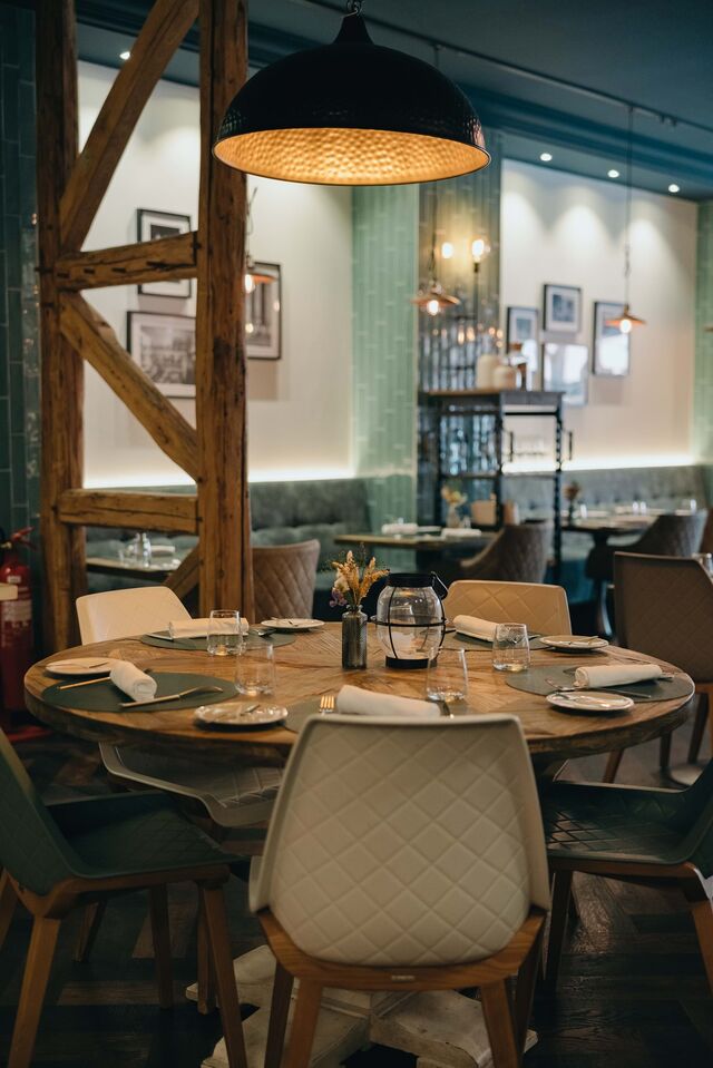 O restaurante.