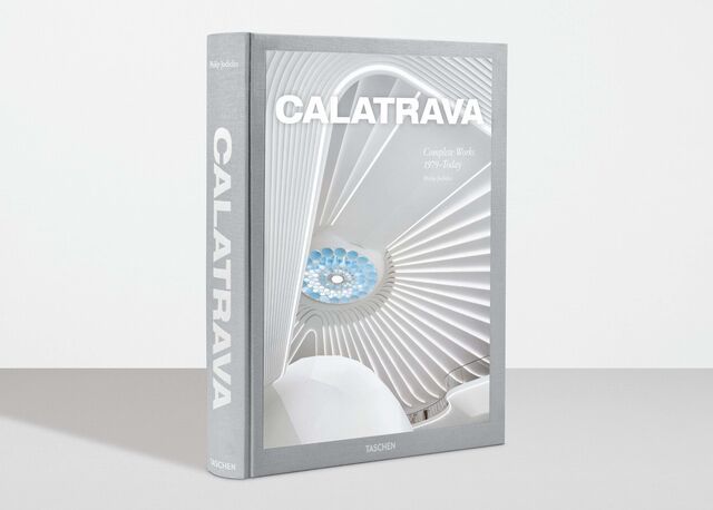 Esta edição XXL da Taschen reúne todos os projetos de Calatrava desde 1979 até ao momento atual