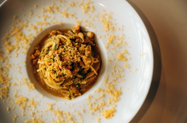 Receita: Spaghetti com Lingueirões e Bottarga do chef Nelson Soares 