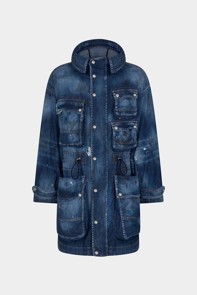 Parka, €895, Dsquared2.