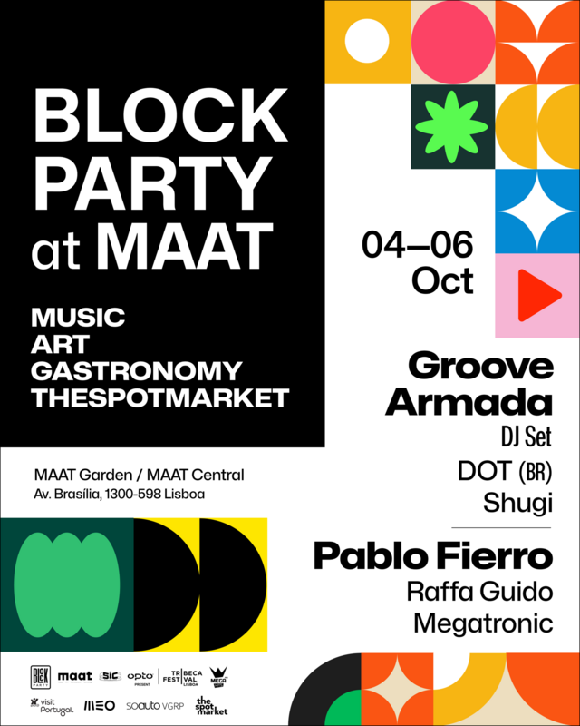 Cartaz da Block Party at MAAT